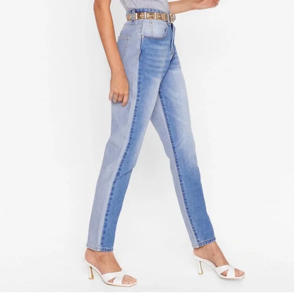 Nasty Gal Two Sides to Every Story Mom Jeans - Picture 3 of 8